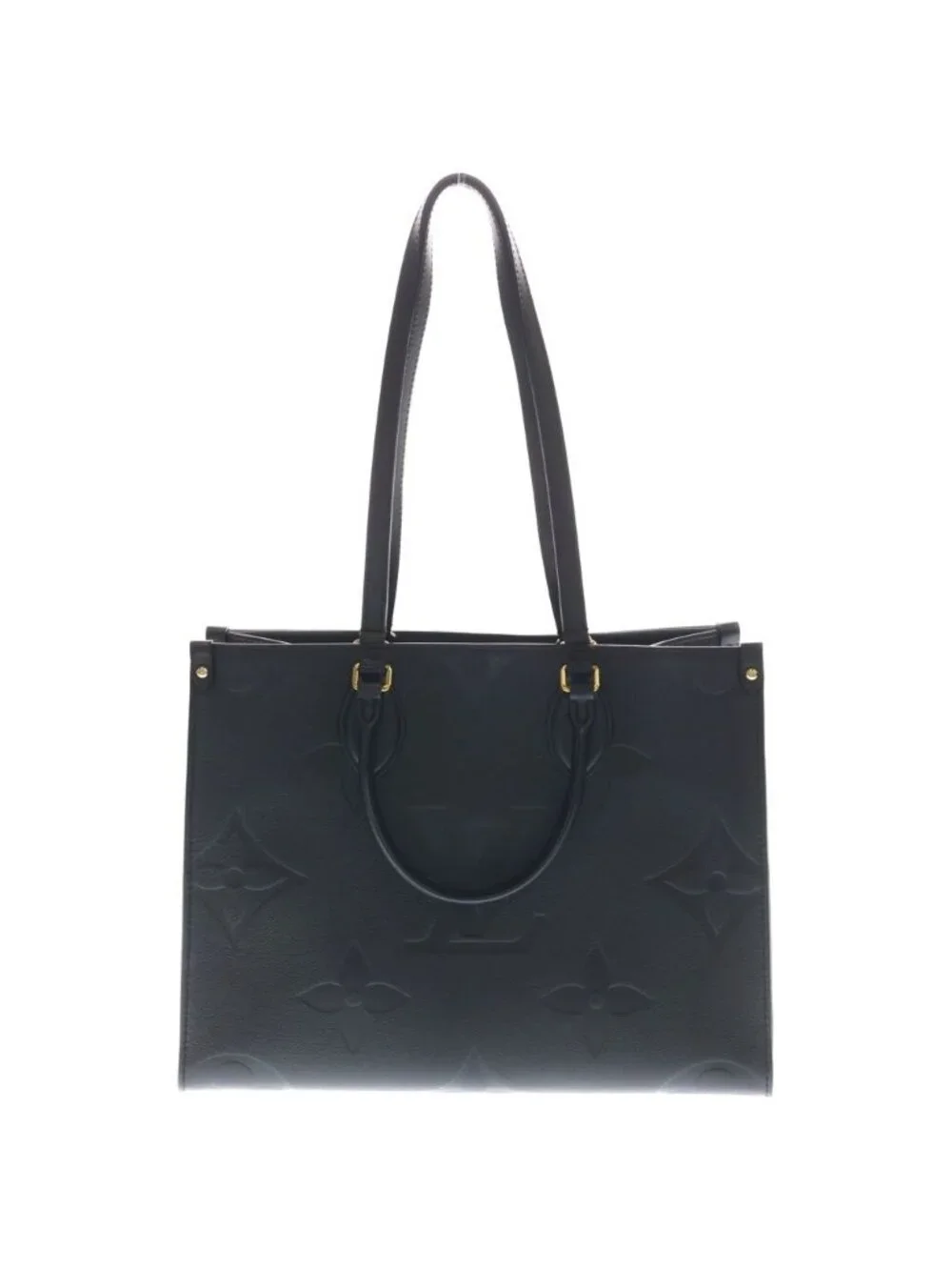 Louis Vuitton On The Go MM Monogram Empreinte Leather 2-Way Hand Shoulder Tote